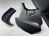 01-06 BMW E46 M3 BLACK DEAD PEDAL KICK PANELS COVERS 7902400