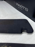 01-06 BMW E46 M3 Left Right Visors Sticker Peeling Off