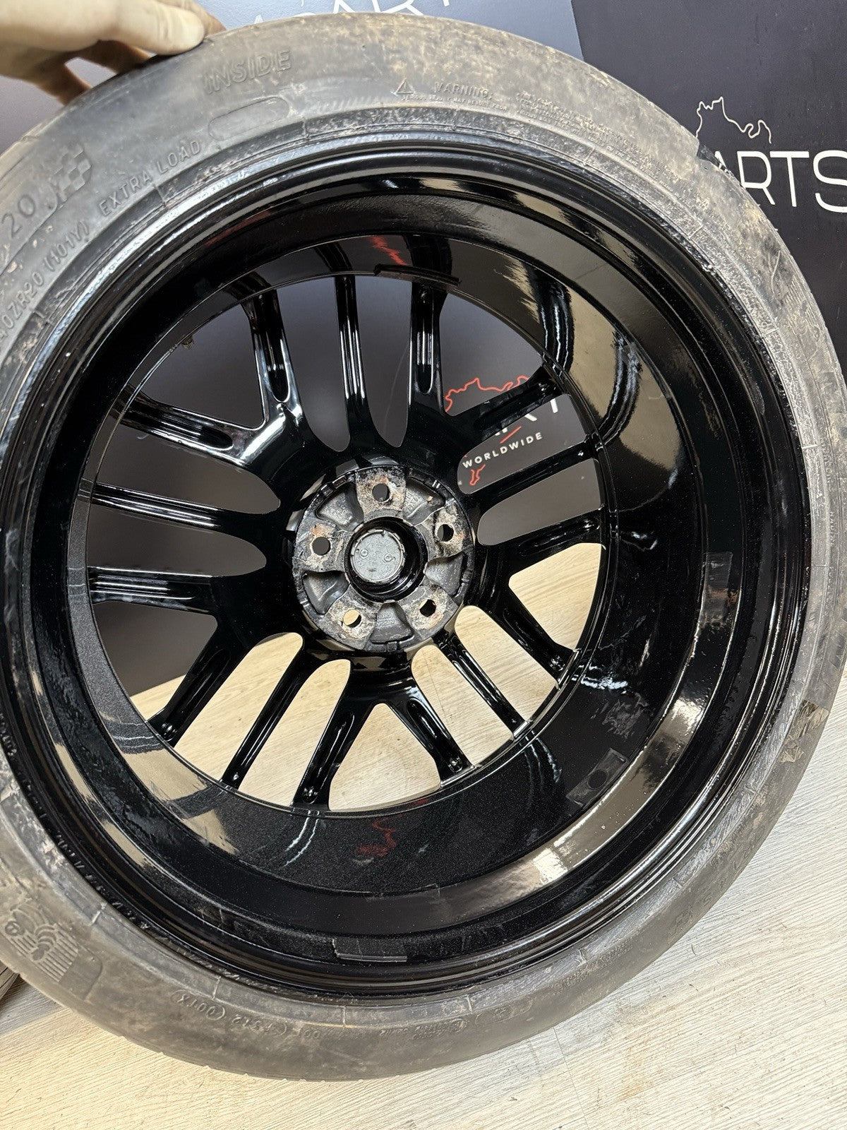 Stock Gtr R35 Rims NISSAN GTR R35 FRONT & REAR SET ALLOY WHEELS RIMS BLACK OEM STAGGERED ...