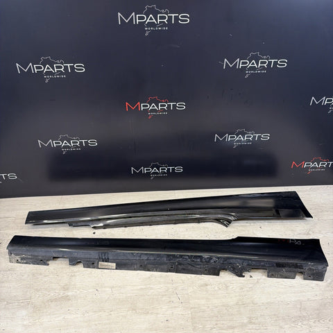 08-13 BMW E92 E93 M3 OEM Right Left Passenger Side Skirt Rocker Panels Black