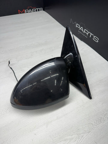 06-10 BMW E63 E64 M6 Left Side View Mirror Auto Dimming Black OEM