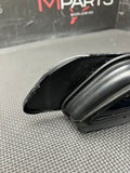 08-13 BMW E90 E92 E93 M3 HOOD SCOOP LEFT DRIVER GLOSS BLACK *BROKEN TAB