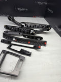 01-06 BMW E46 M3 Convertible Interior Armrests Trim Set Titan Shadow *Notes*