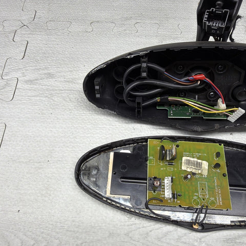 01-06 BMW E46 M3 Rearview Rear View Oval Mirror Inner Housing *Notes*