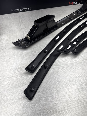 08-13 BMW E92 E93 M3 Interior Trim Set Carbon Leather OEM Genuine *Notes*