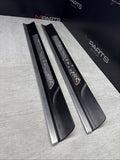 BMW E46 M3 CSL OEM Kick Scuff Plates Door Sills 8204114 8204113