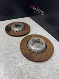 08-13 BMW E90 E92 E93 M3 Front Brakes Rotors 2283801 2283802