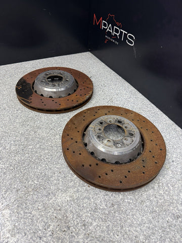 08-13 BMW E90 E92 E93 M3 Front Brakes Rotors 2283801 2283802
