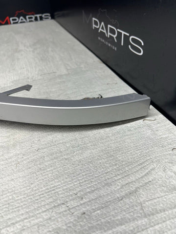 OEM BMW 01-06 E46 M3 Passenger Right Lower Cover Headlight Trim Titanium Silver