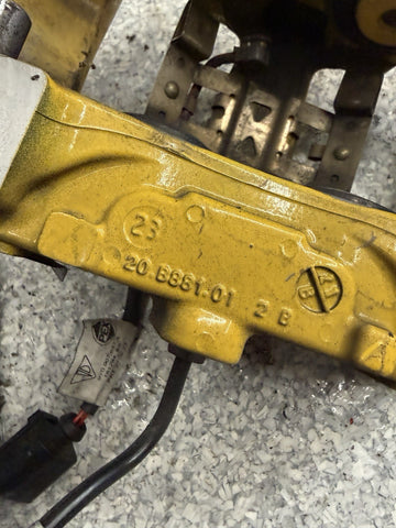 Porsche 22-25 GT4 RS GT4RS Rear Left PCCB Caliper Assembly OEM Yellow