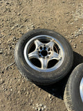 14” BMW E30 318 325 Wheels Rims 14x6 Square Setup