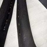 2001-2006 BMW M3 E46 Coupe Front Left Right A Pillar Trim Cover Black OEM