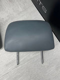 BMW 08-13 E93 M3 Convertible Rear Seat Headrests Head Rests Silverstone Grey OEM