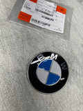 01-20 BMW E46 F80 F82 M3 M4 TRUNK EMBLEM LOGO BADGE 8219237 OEM