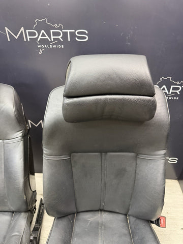 BMW 06-07 E60 M5 Sedan Front Seats Leather Heated Black