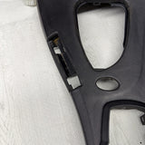 09-13 BMW E93 M3 DCT CIC LEATHER CENTER CONSOLE TRIM CONVERTIBLE *CREASES*