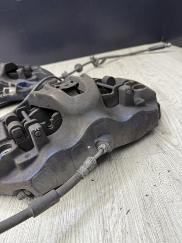 BMW F06 F10 F12 F13 M5 M6 FRONT BREMBO BRAKES CALIPERS SET OEM