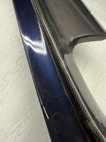 01-06 BMW E46 M3 CSL Style Rear Bumper Diffuser Carbon Fiber / Carbon Black