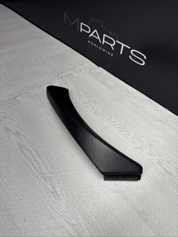BMW E92 E93 FRONT RIGHT DOOR LEATHER INTERIOR HANDLE COVER 8043342 6962584