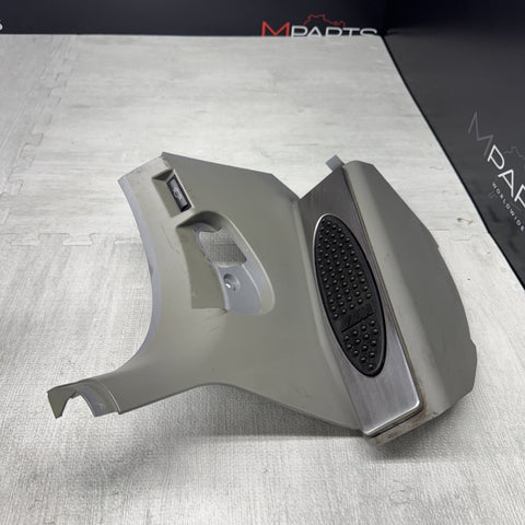 01-06 BMW E46 M3 GREY GRAY DEAD PEDAL KICK PANEL COVER 7902400