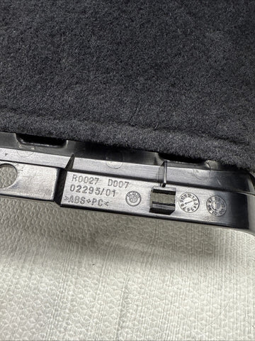 96-02 BMW Z3M INTERIOR TRUNK CARPET LINER COVER BLACK 02295 8401928