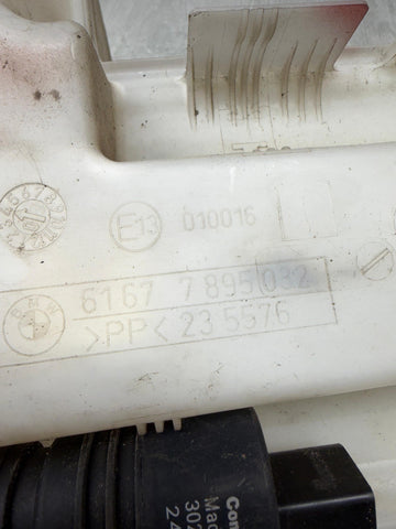 2001–2006 BMW E46 M3 Windshield Washer Fluid Reservoir Tank OEM 6167 7895032