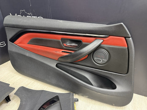 15-20 BMW F83 M4 Convertible Interior Seats & Panels Sakhir Orange