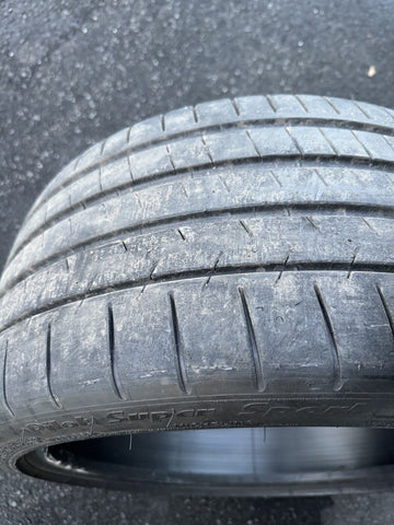 (2021) Tire 265/35ZR19 98Y Michelin Pilot Super Sport 7/32 Tread