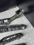01-06 BMW E46 M3 Convertible Interior Armrests Trim Set Titan Shadow Grey