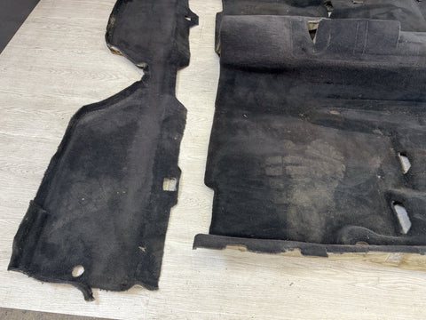1994-1999 BMW E36 M3 Coupe Interior Front & Rear Carpet Carpets Black *Notes*