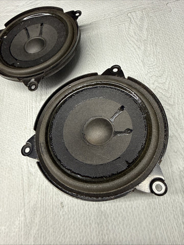 01-06 BMW E46 M3 CONVERTIBLE HARMON KARDON REAR PANEL SPEAKERS 8378557 PAIR