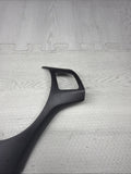 08-13 BMW E90 E92 E93 M3 Lower Steering Wheel Trim Cover Plate Black *Peeling*