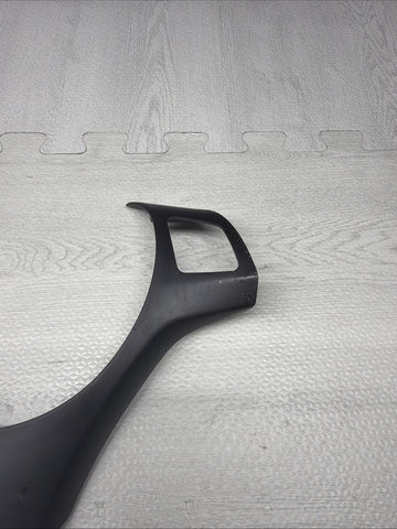 08-13 BMW E90 E92 E93 M3 Lower Steering Wheel Trim Cover Plate Black *Peeling*