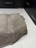 99-03 BMW M5 E39 Left Side Exhaust Muffler Heat Insulator Shield Silencer OEM