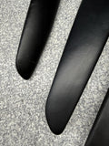 01-06 BMW E46 M3 Convertible Door Upper Arm Rest Armrest Pads Black *1 Rear Tab