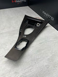 09-13 BMW E90 E92 M3 DCT CIC LEATHER CENTER CONSOLE TRIM 7903962 CARBON FIBER