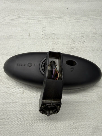 01-06 BMW E46 M3 Oval Rear View Rearview Mirror OEM 7892262 *Liquid*