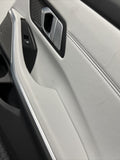 BMW 21-24 G80 M3 Sedan OEM Rear Right Passenger Door Card Panel Silverstone