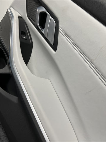 BMW 21-24 G80 M3 Sedan OEM Rear Right Passenger Door Card Panel Silverstone