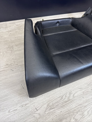 2001-2006 BMW E46 M3 Convertible Rear Seat Bottom Bench Black Napa Leather OEM