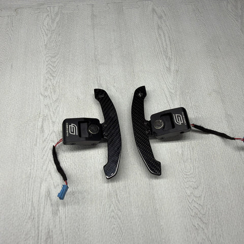 15-20 BMW F80 F82 F83 F87 M2 M3 M4 DCT Steering Wheel Paddle Shifters Levers