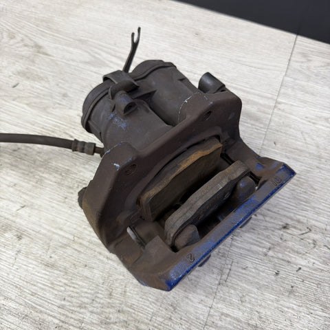 12-17 BMW M5 F10 M6 F06 F12 F13 Rear Brake Caliper w/ EPB Motor OEM Blue Left