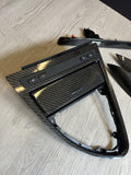 06-07 OEM BMW E63 E64 M6 Front Rear Door Dash Center Console Carbon Trim SET
