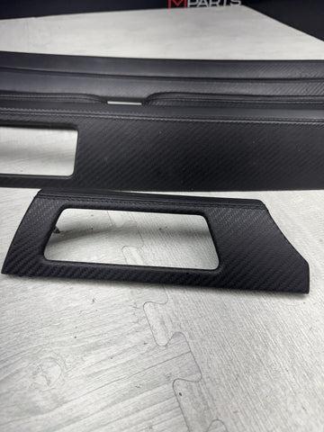 08-13 BMW E92 E93 M3 Interior Trim Set Carbon Leather OEM Genuine *Notes*