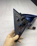 2001-2006 BMW M3 E46 Door Mirror Right Side View Topaz Blue OEM Used