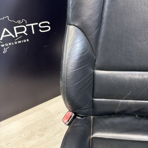 01-06 BMW E46 M3 Convertible Interior Front Driver Heated Seat Black