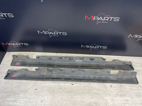 01-06 BMW E46 M3 Rocker Panel Side Skirts OEM Steel Grey Gray