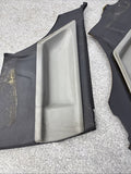 BMW OEM E36 M3 95-99 Rear Dove Grey Leather Door Cards Panels 2489025