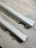 BMW 06-10 E60 M5 Side Skirts Rocker Panels Alpine White OEM 7896838