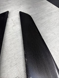 10-15 Ferrari 458 Italia Front Carbon Fiber Splitters *Damage